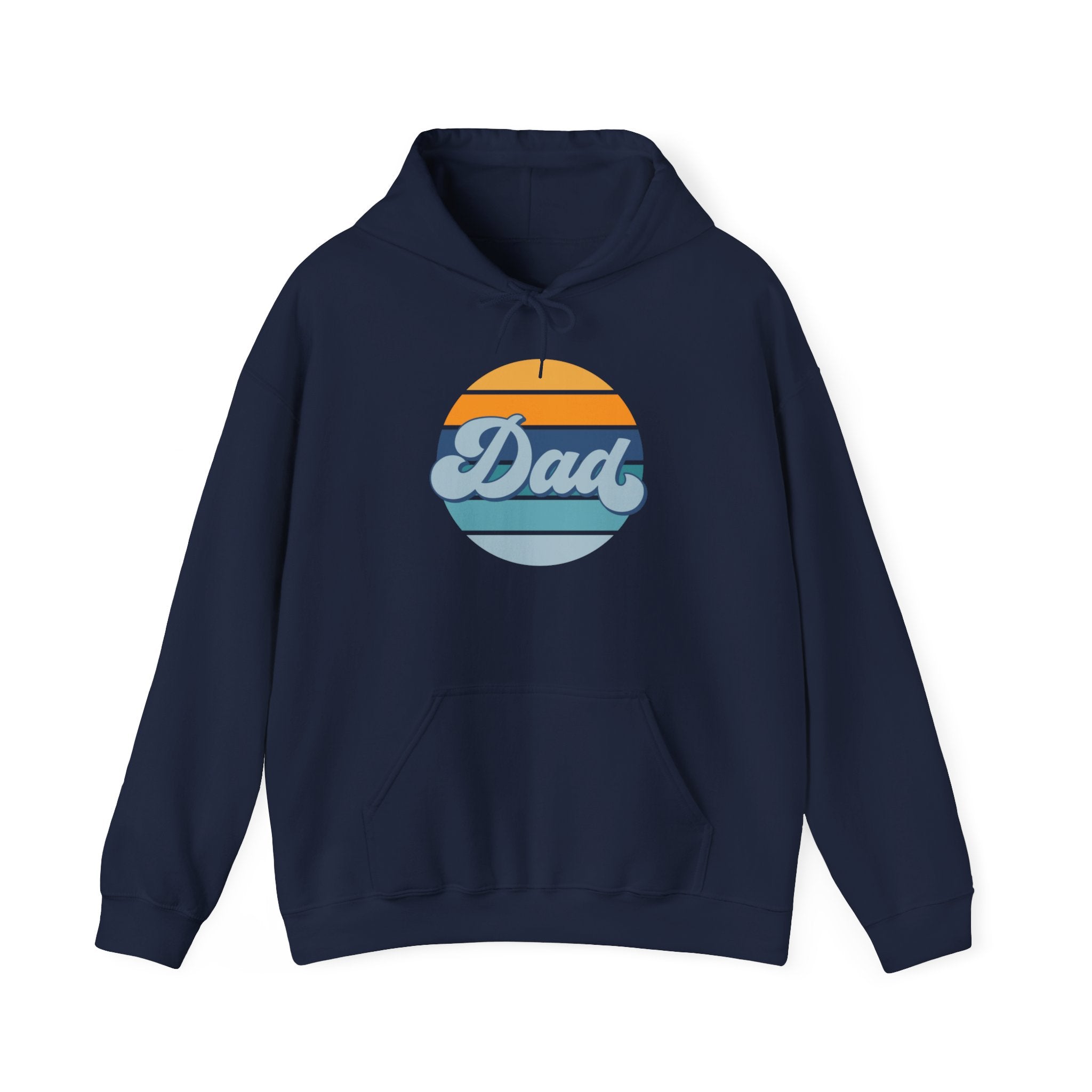 Retro Striped 'Dad' Hoodie