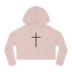 'Saved Not Soft' Cropped Hoodie