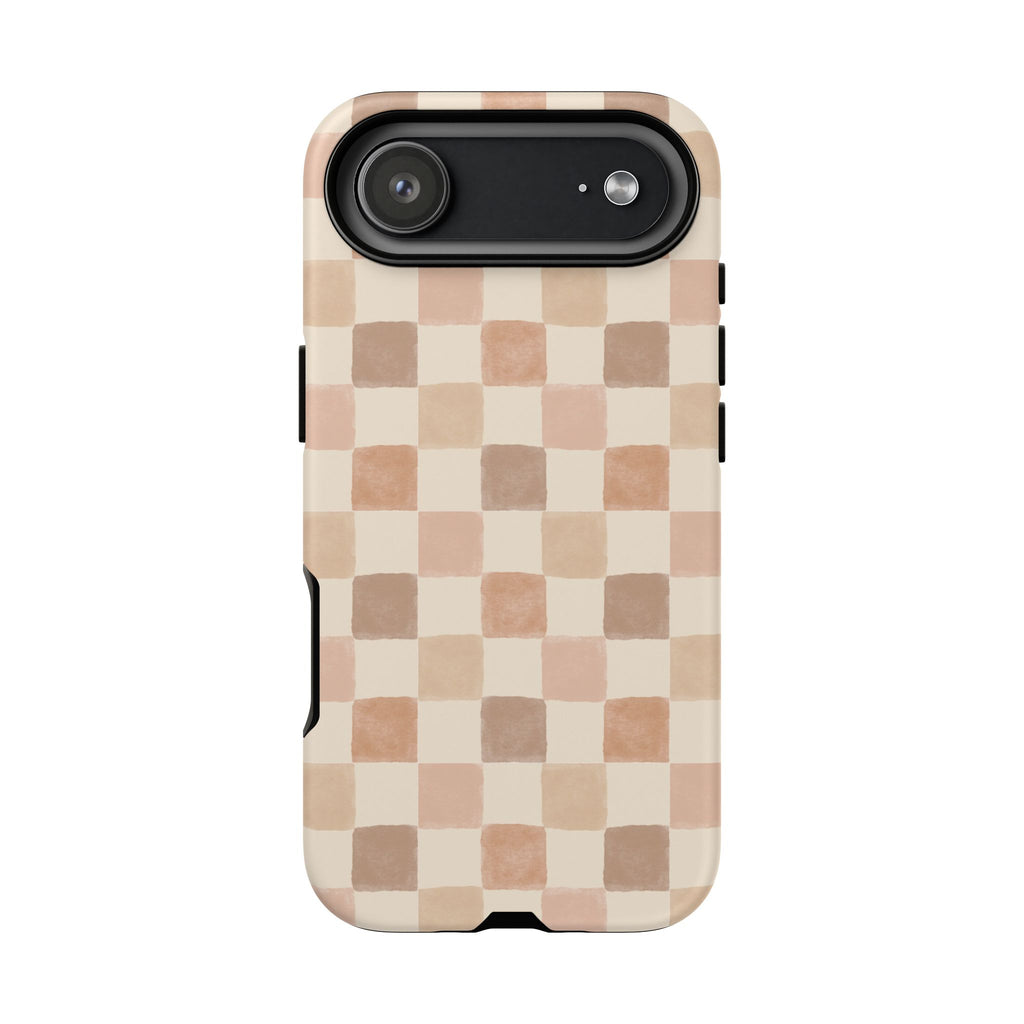 Boho Checkered Phone Case
