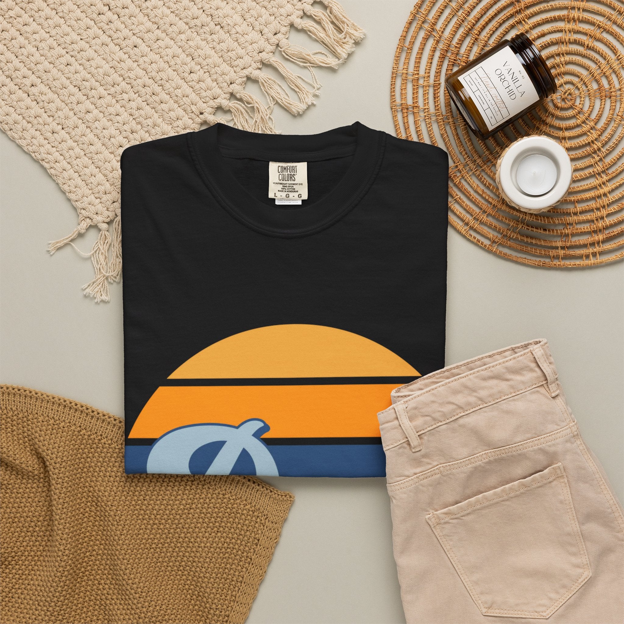 Retro Striped 'Dad' T-Shirt