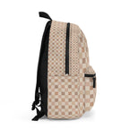 Boho Checkered Backpack