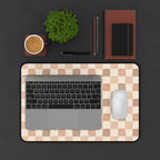 Boho Checkered Desk Mat