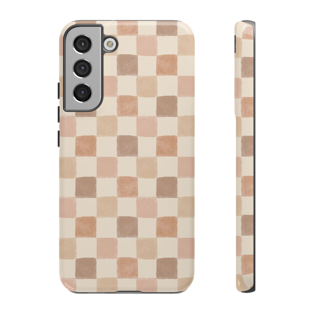Boho Checkered Phone Case