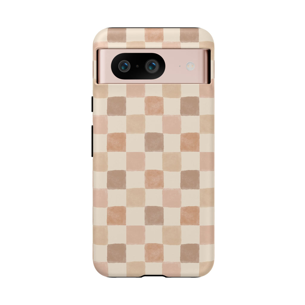 Boho Checkered Phone Case