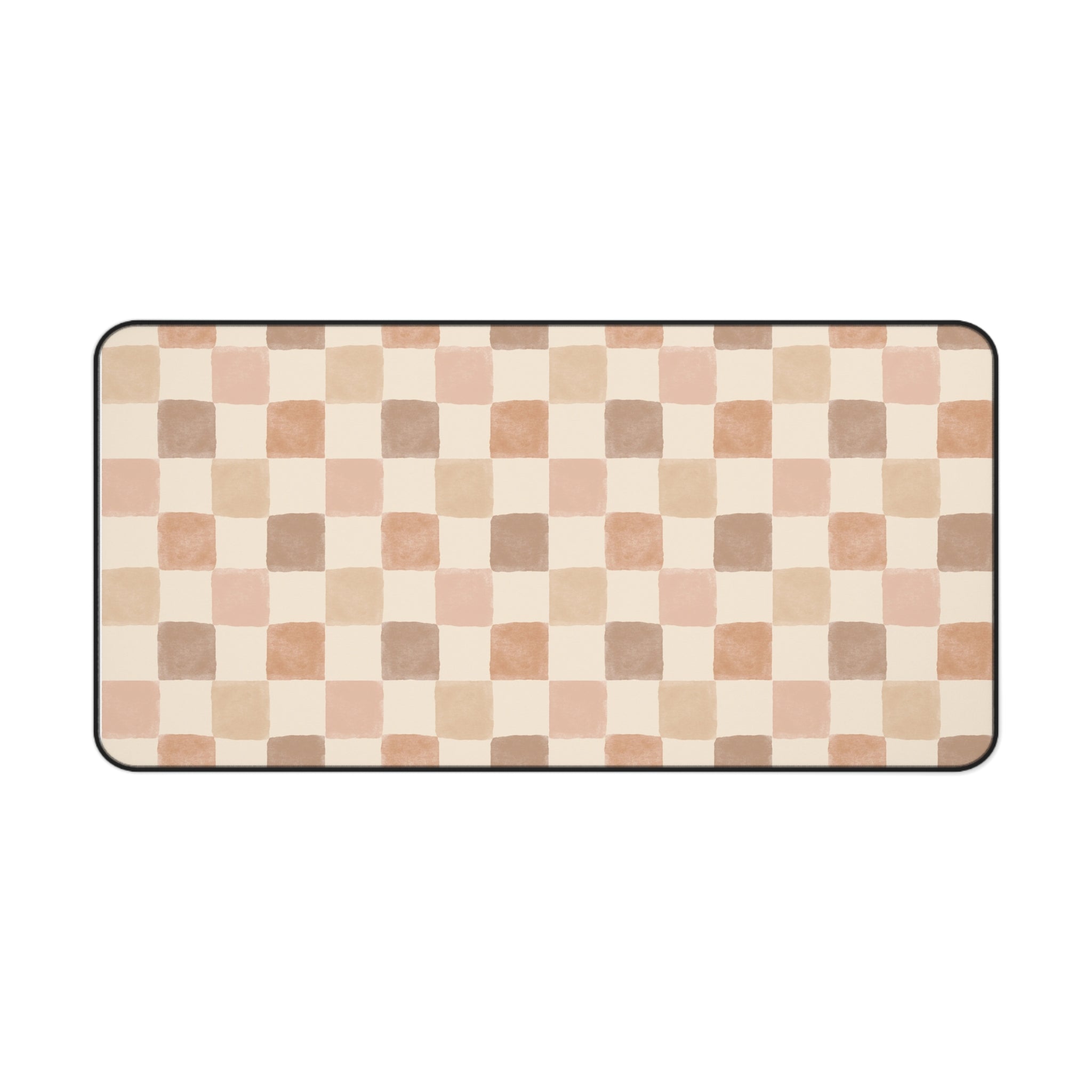Boho Checkered Desk Mat