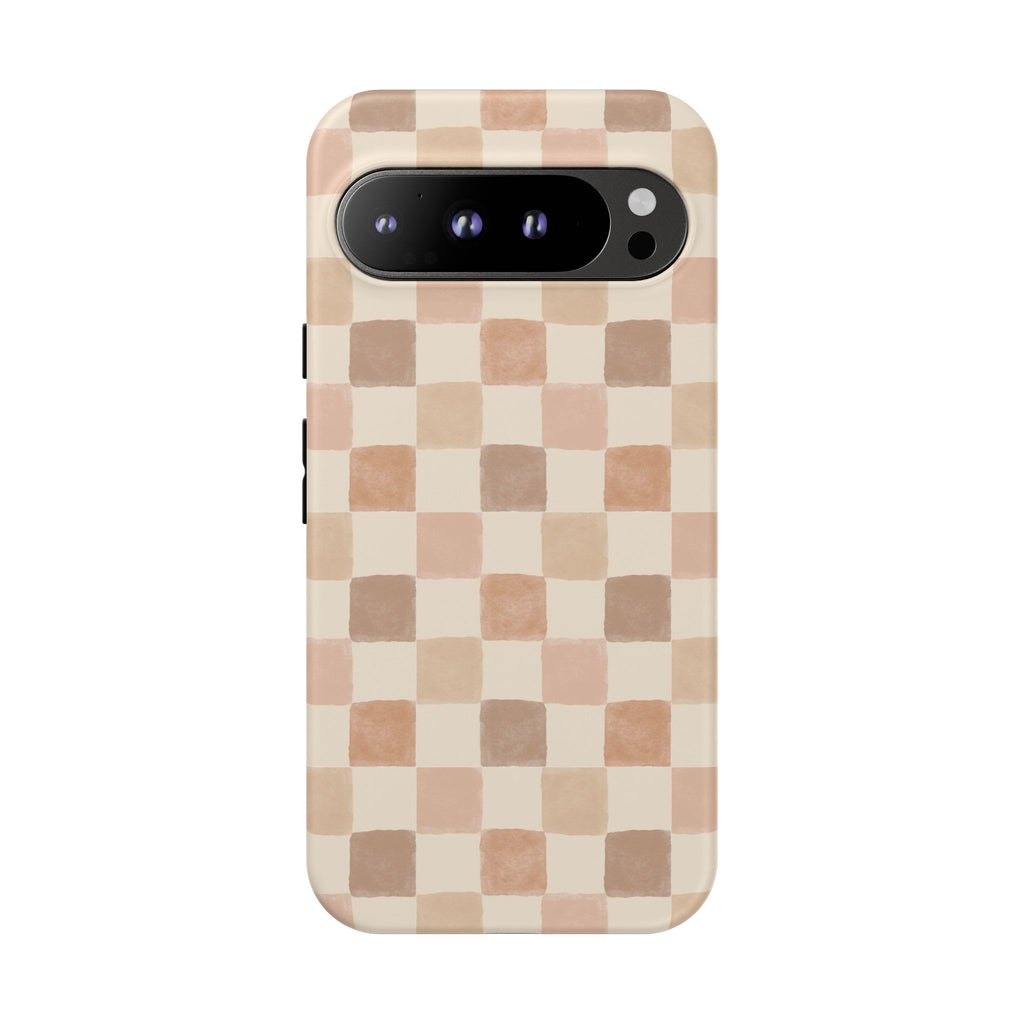 Boho Checkered Phone Case