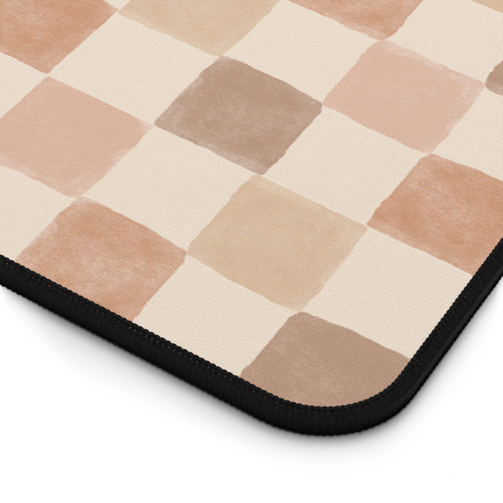 Boho Checkered Desk Mat