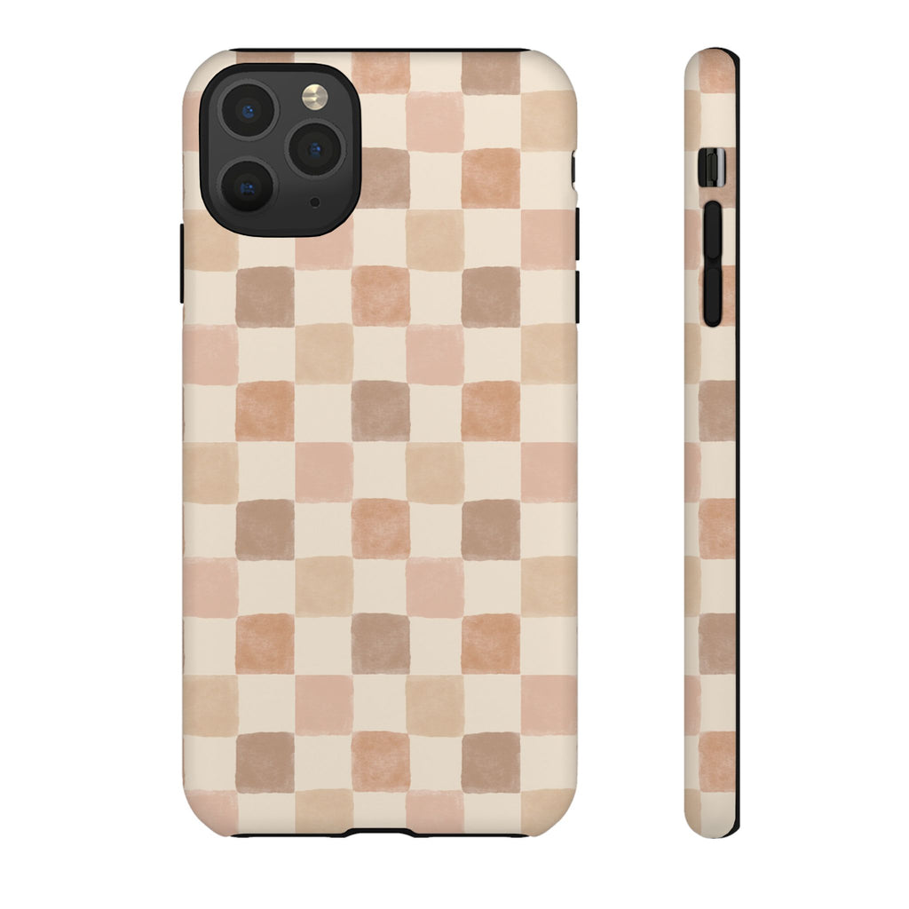 Boho Checkered Phone Case