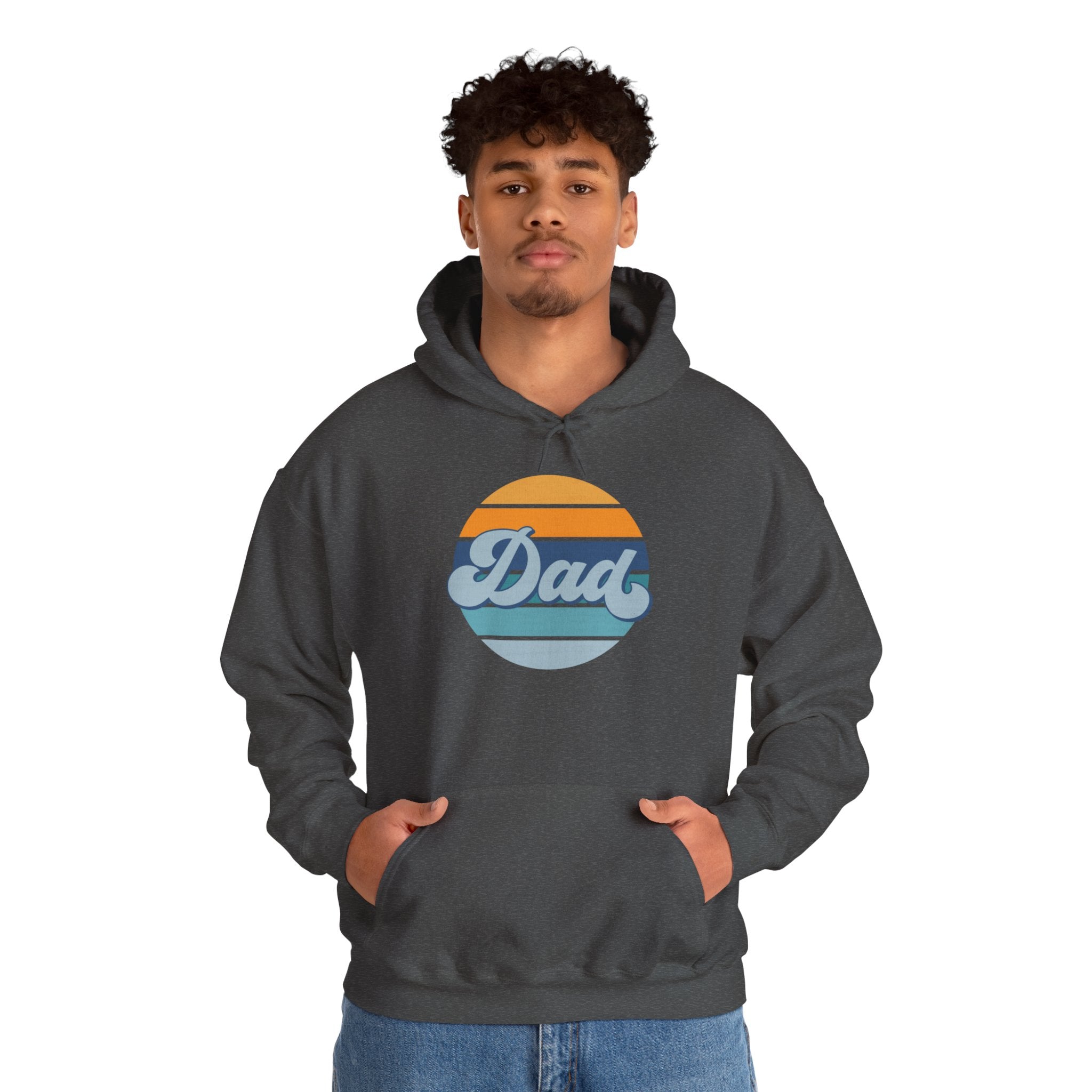 Retro Striped 'Dad' Hoodie