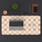 Boho Checkered Desk Mat