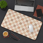 Boho Checkered Desk Mat