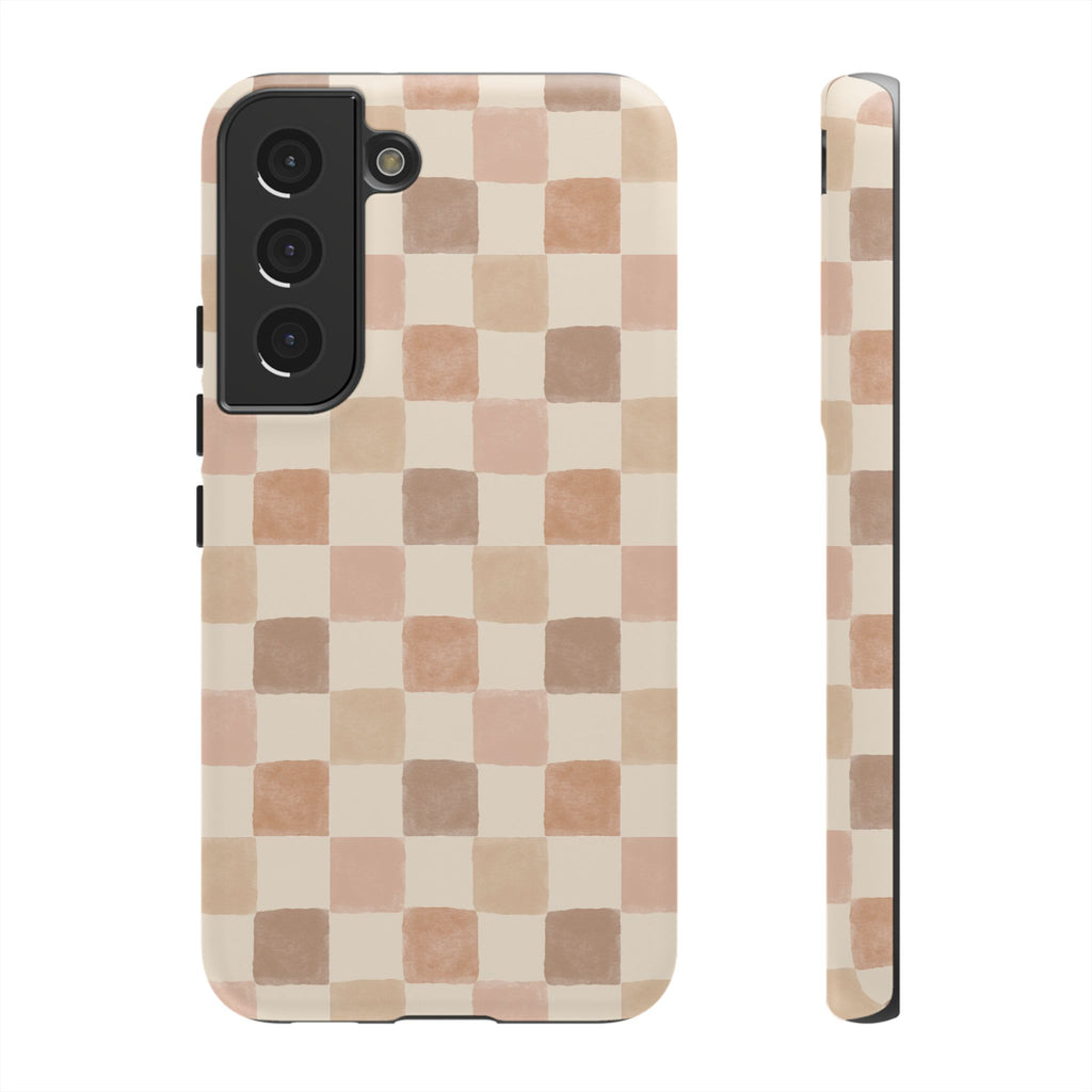 Boho Checkered Phone Case